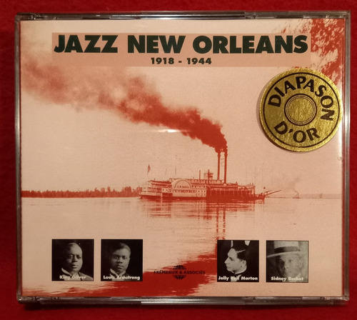 New Orleans Jazz 2 Discos+libro 1918-1944 Fremeaux, Franci 