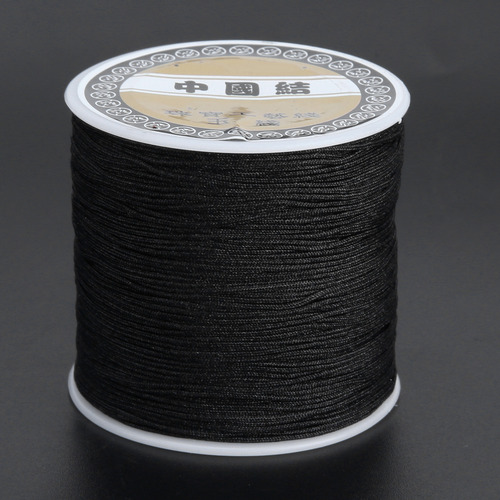 Hilo De Nailon Satinado Con Forma De Cola De Ratona, Para Ha