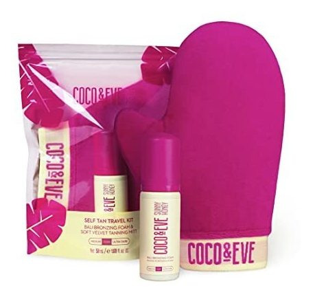 Kit De Bronceado Coco  Eve Sunny Miel Deluxe Travel Tan Kit
