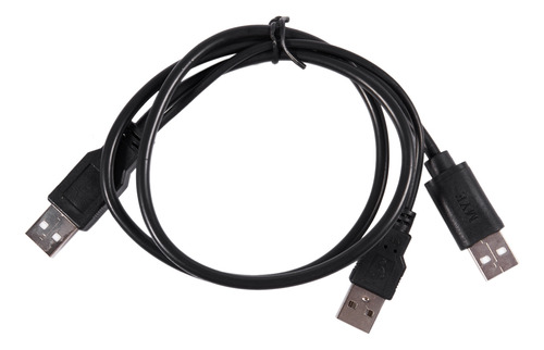 Cable Divisor Usb 2.0 A Macho A Doble Usb A Macho Y Bla