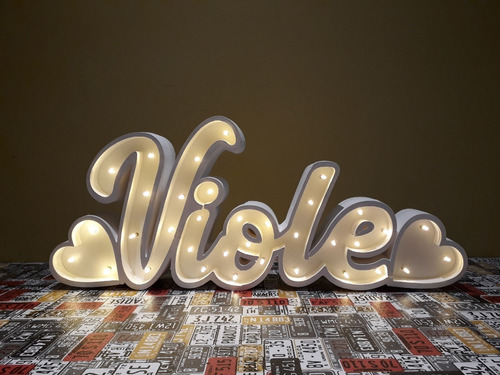 Nombre Luminoso Tunombre Importa Pintado Polyfan Luces Led