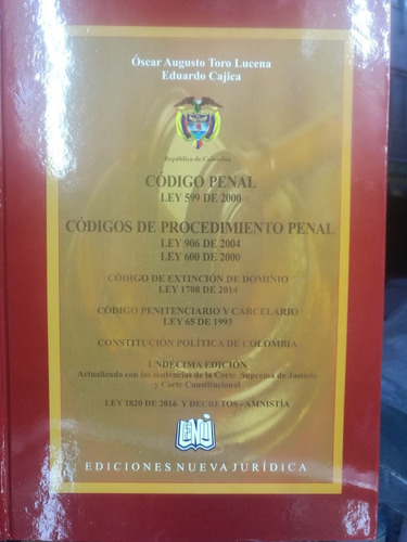 Código Penal Códigos De Procedimiento   Penal.