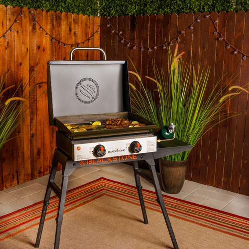 Asador Tipo Plancha Blackstone 22' Campana+kit Mantenimiento