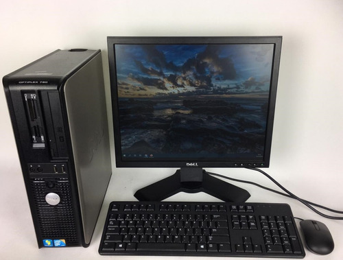 Desktop Cpu Dell Optiplex 780 8gb 500gb + Monitor + Teclado