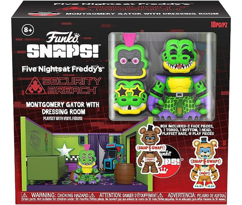 Playset Funko Five Nights At Freddys Habitacion Montgomery