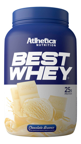 Atlhetica Nutrition Bcaa 2:1:1 Best Whey Protein Chocolate Branco 900g
