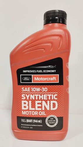 Aceite De Motor 10w30 Motorcraft