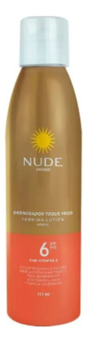 Bronceador Nude Aerosol Spf6 177ml - mL a $350