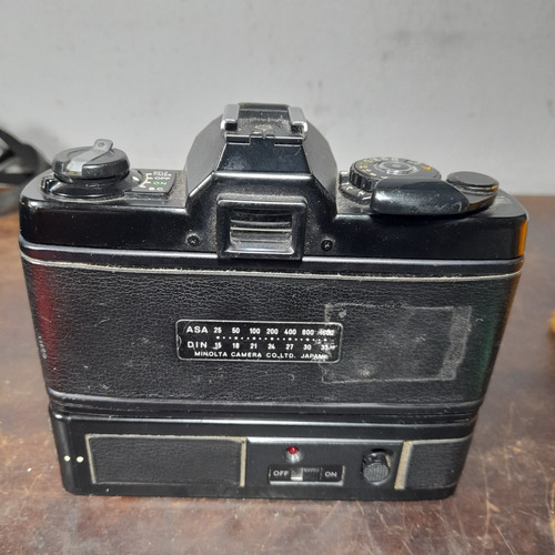 Imagem 4 de 10 de Câmera Fotográfica Minolta Xg Se Ñ Funciona Antiga C/ Drive