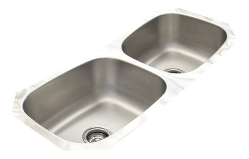 Imagen 2 de 8 de Fregadero Cocina Submontar 2 Tinas 100x44x20 Eb Cs210
