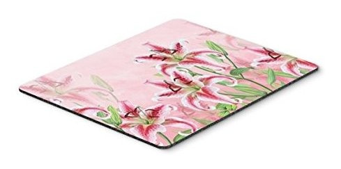 Alfombrilla De Raton Lillies Rosa, Almohadilla Caliente O S