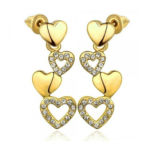 Aretes Con Cristales, Amor De Cristal Ac15-136