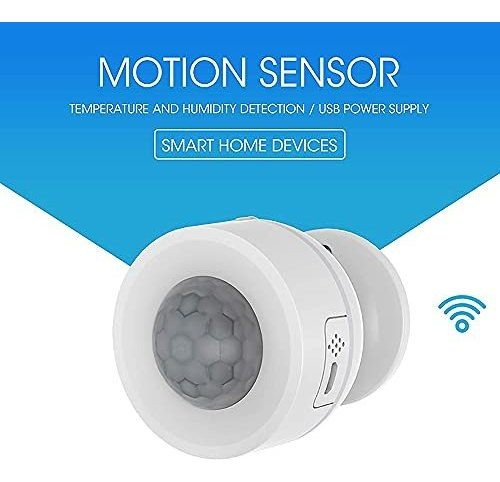 Pir Motion Sensors Wifi Detector With Temperature And