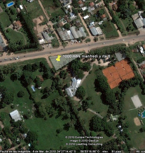 Imagen 2 de 2 de Terreno Lote En Venta Ubicado En Pilar, G.b.a. Zona Norte