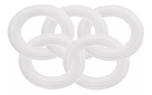 Dernord Silicone Gasket Tri-clover Pack of 1 Tri-clamp O-Ring 1.5 Inch 