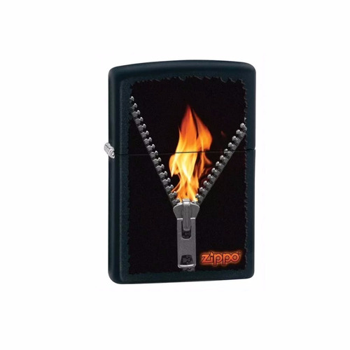 Encendedor Zippo 28309 Cremallera Fuego N. Mate  Lelab 28696