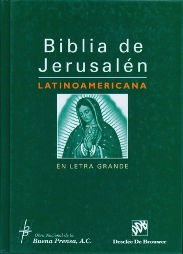 Libro : Biblia De Jerusalen Latinoamericana En Letra Grand 