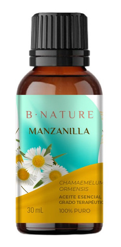 Aceite Esencial De Manzanilla Chamomila 30 Ml Bnature