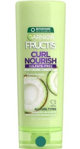 Garnier Fructis Curl Nutrir Parabenos Acondicionador Con Una