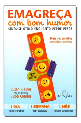 Libro Emagreca Com Bom Humor De Kleiner Susan Larousse
