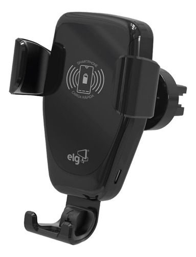 Suporte Veicular C/carregador Wireless Saída Ar ELG Ch360wa