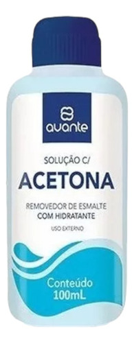 Solução Com Acetona Avante De 500ml