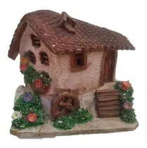 Comprar Fachada Casita Artesanal Casa Rural Colgar Pared    Mevref10
