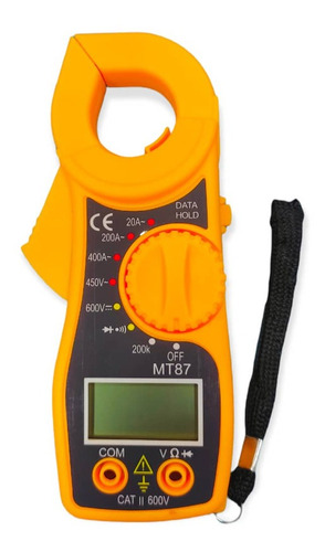 Tester Pinza Amperimetrica Voltímetro Digital Mt87