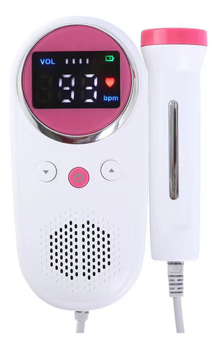 Feto Voice Meter Care Heart Fetal Lcd Doppler Baby Screen