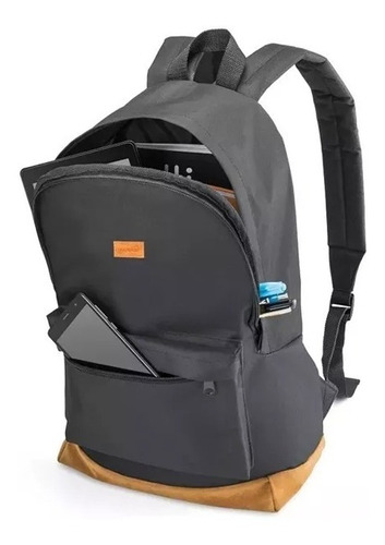 Mochila Multilaser Para Notebook Bo407 Preta Marrom Backpack