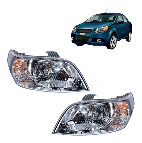 Par Opticos Para Chevrolet Aveo 1.4 F14d3 Hb 2008-16