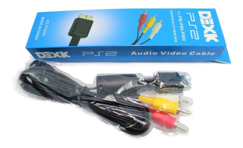 Cable Audio Video Ps1 Ps2 Ps3 Play Station (reganimers)