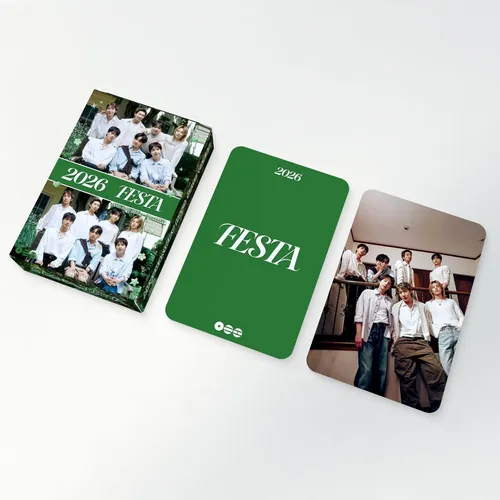 Cartões Lomo Bts Festa 2026 Conjunto 55 Unidades U | Parcelamento