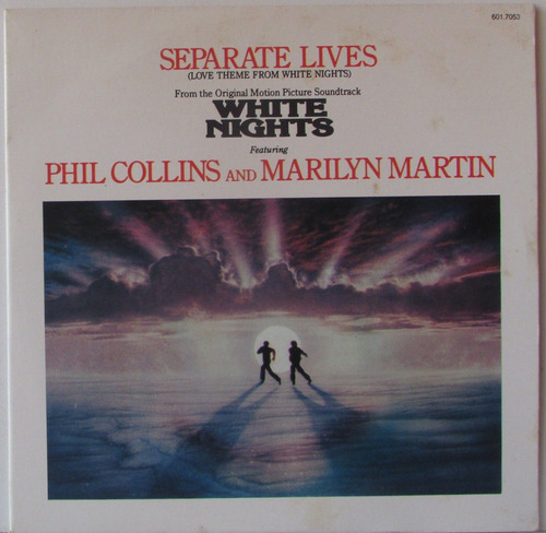 Compacto Vinil Phil Collins And Marilyn Martin - White Night