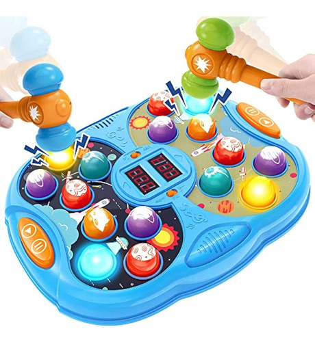 Juego Whack A Mole, Juguete De Aprendizaje Montessori Para N