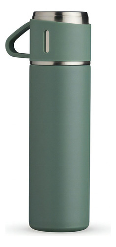 Garrafa Térmica Colors Inox 500ml Conserva Quente Ou Gelado Cor Verde
