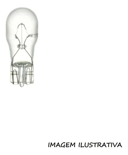 Lampada Pisca 12v 15w Esmagada Cristal Pingão 070355