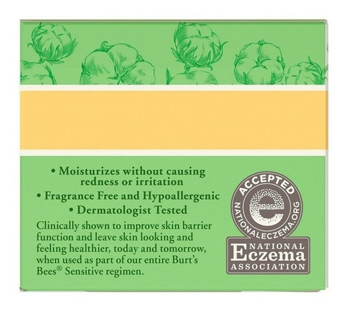 Crema Facial De Noche Burt's Bees Sensitive 51 Gr