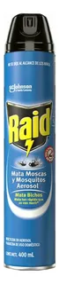 Raid Insecticida En Aerosol, Mata Moscas Y Mosquitos, 400 Ml