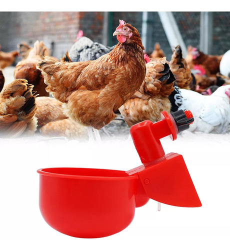 Kit De Riego Automático De 10 Unidades Para Pollos Y Patos