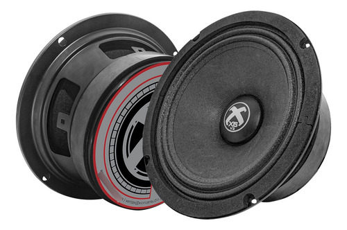 Xion X6 M6v2 6.5 Medio Rango 200 Watts Rms 4ohm Por Par Msi