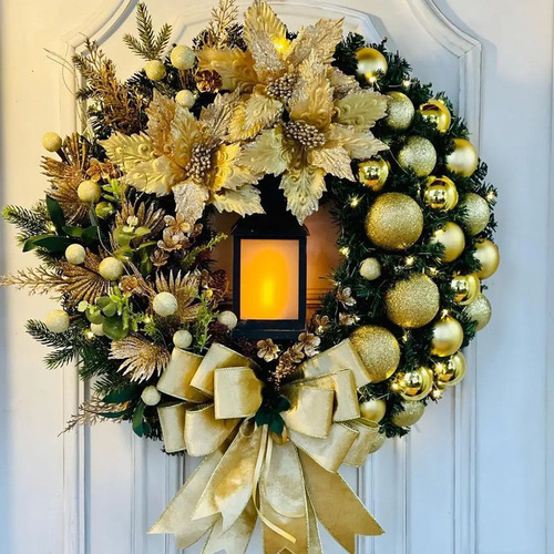I Ornament Wreath, Decoración Navideña, 30 Cm