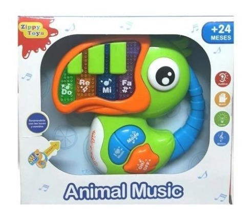 Animales Musicales Bebe Luz Sonido Zippy Toys Sharif Express