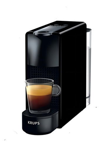 Cafeteira Nespresso Krups Essenza Mini XN110 automática black para cápsulas monodose 220V