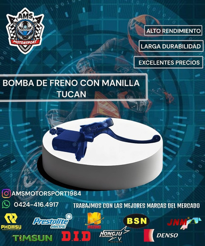 Bomba De Freno Con Manilla Tucan 