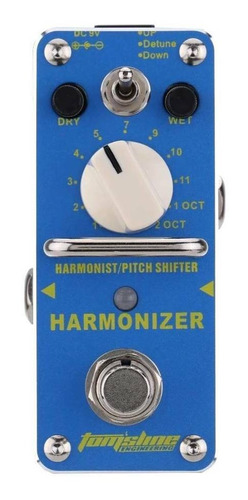 Pedal de efecto Aroma AHAR-3 Harmonizer  azul