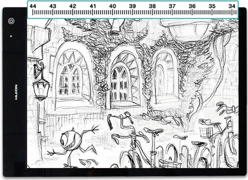 Tableta De Iluminación Led Recargable Huion Lb3 + Envió
