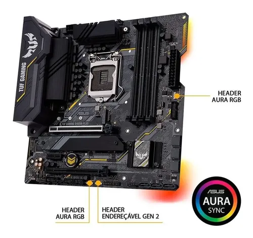 [動作確認済] i5-10400F B460M cpuファン セット Kit Upgrade Intel I5 10400f / Placa Mãe Asus Tuf B460m Plus