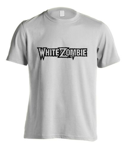 Remera White Zombie #03 Rock Artesanal Planta Nuclear