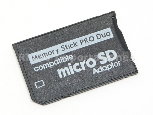 Set 10 Adaptador Micro Sd A Ms Pro Duo Para Psp